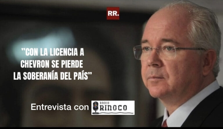 Entrevista con Radio Orinoco| «Con la Licencia a Chevron se pierde la soberanía del país»