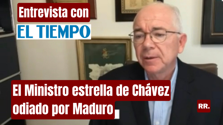 Entrevista con El Tiempo| El Ministro estrella de Chávez odiado por Maduro